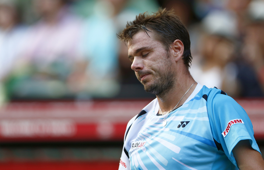 Wawrinka essuie ici l'un des ses plus gros revers depuis son arrivée au premier plan.