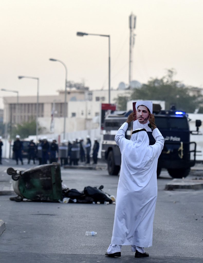 Des manifestants pro-Salmane ont eu des heurts avec la police de Bahreïn.