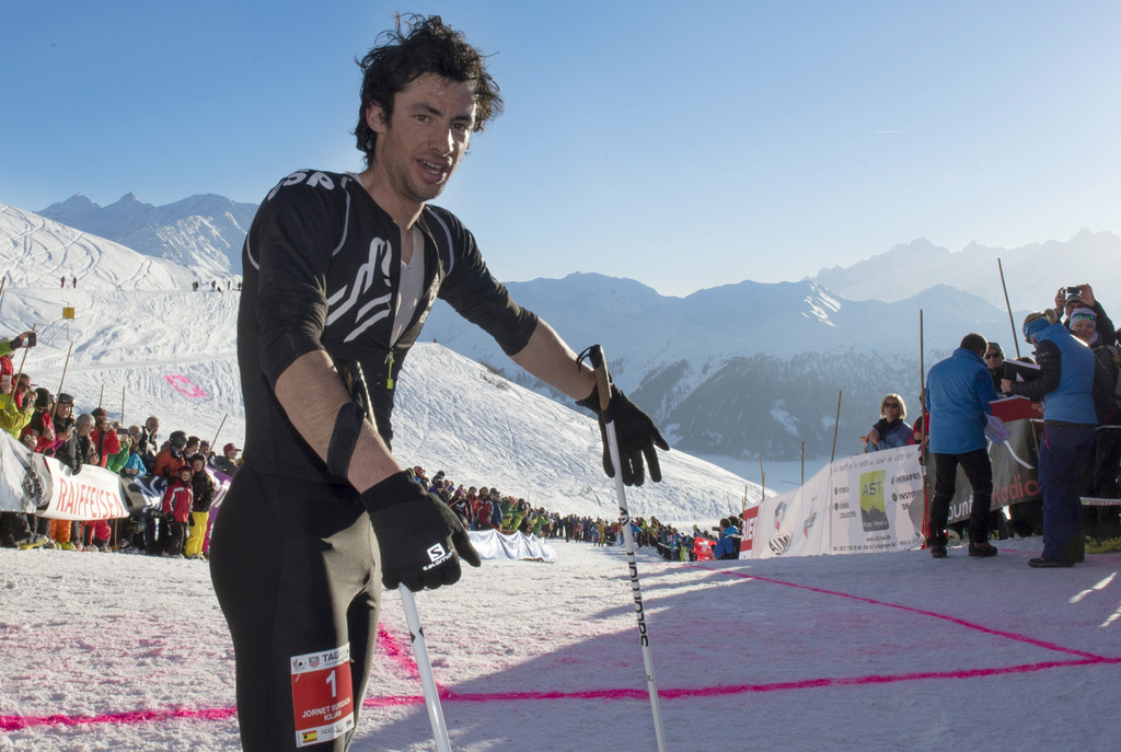 Kilian Jornet Burgada avait remporté deux médailles d'or lors des derniers championnats du monde de ski-alpinisme de Verbier.