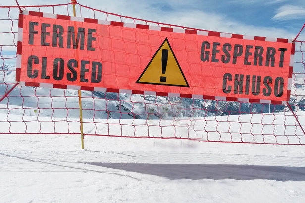 De nombreuses pistes sont fermées en Valais.