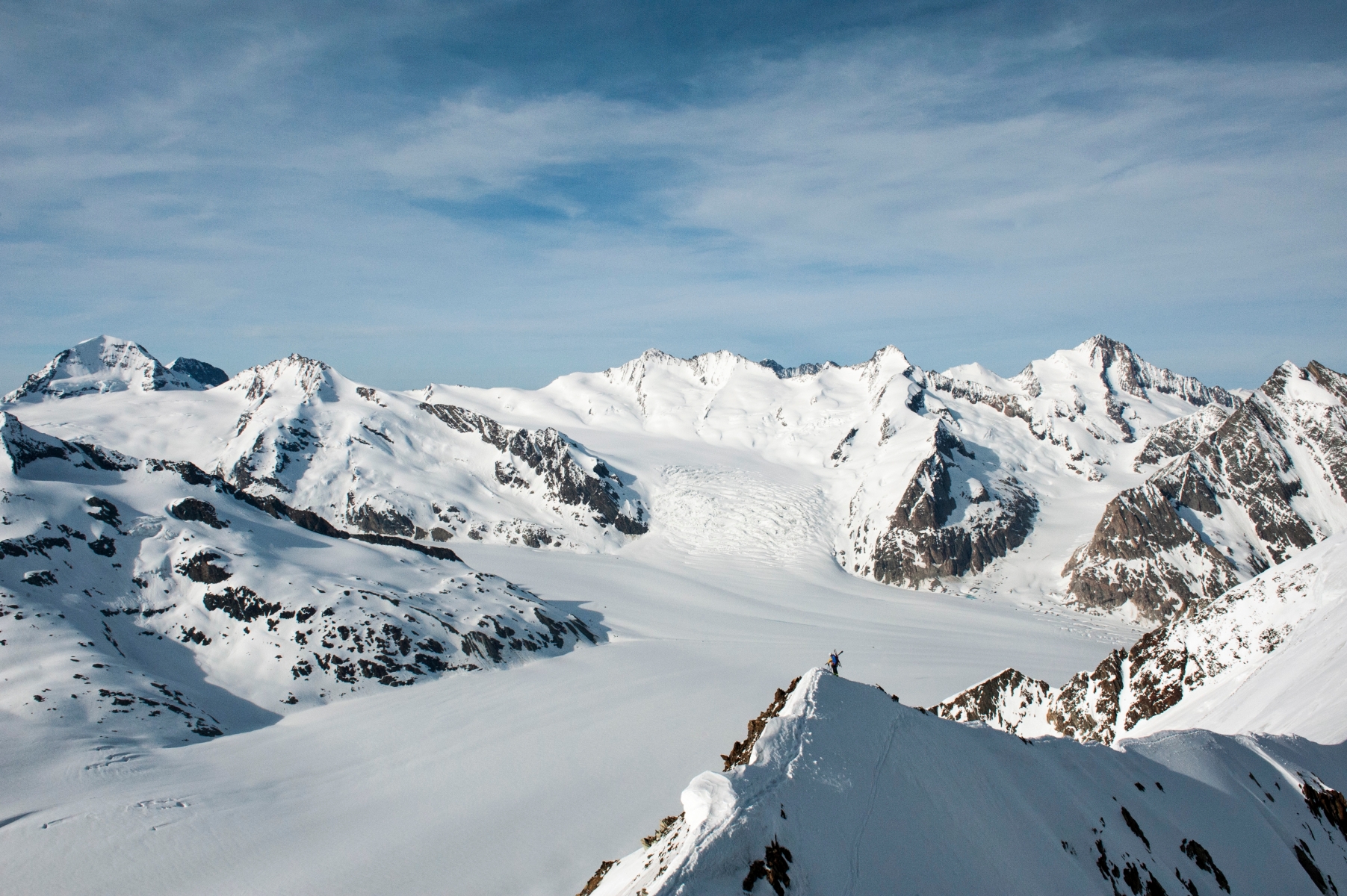 Les trois domaines skiables de la région du glacier d'Aletsch n'en formeront plus qu'un.