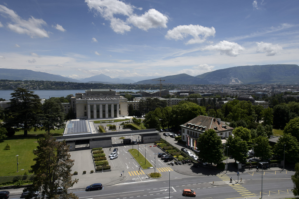Le Palais des Nations à Genève.
