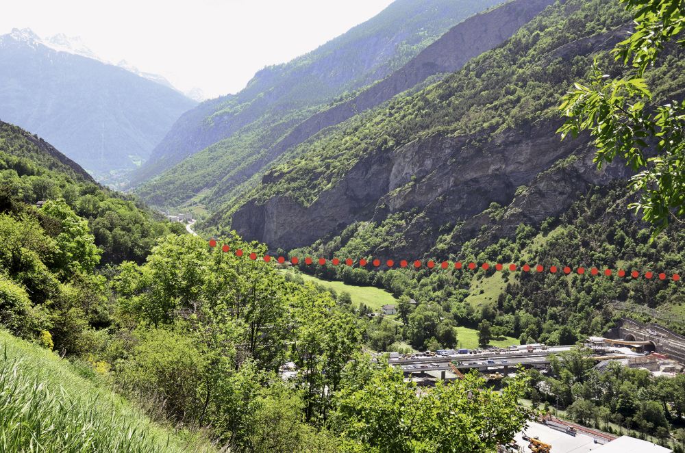 Le tunnel du Vispertal sera fermé dès le 21 septembre 2015 pour une durée d'environ 18 mois.
