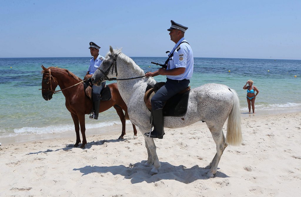 Même si la Tunisie a renforcé la présence policière sur ses plages, les touristes suisses ne sont pas rassurés.