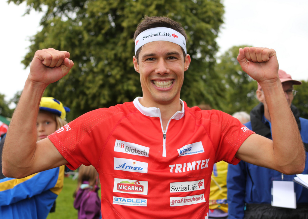 Martin Hubmann a terminé à la 2e place du sprint au championnat du monde de Forres.