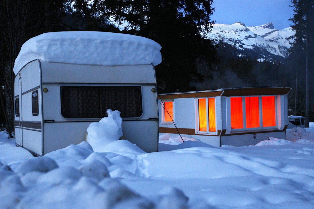 Coup de froid sur la fréquentation des campings en Suisse.