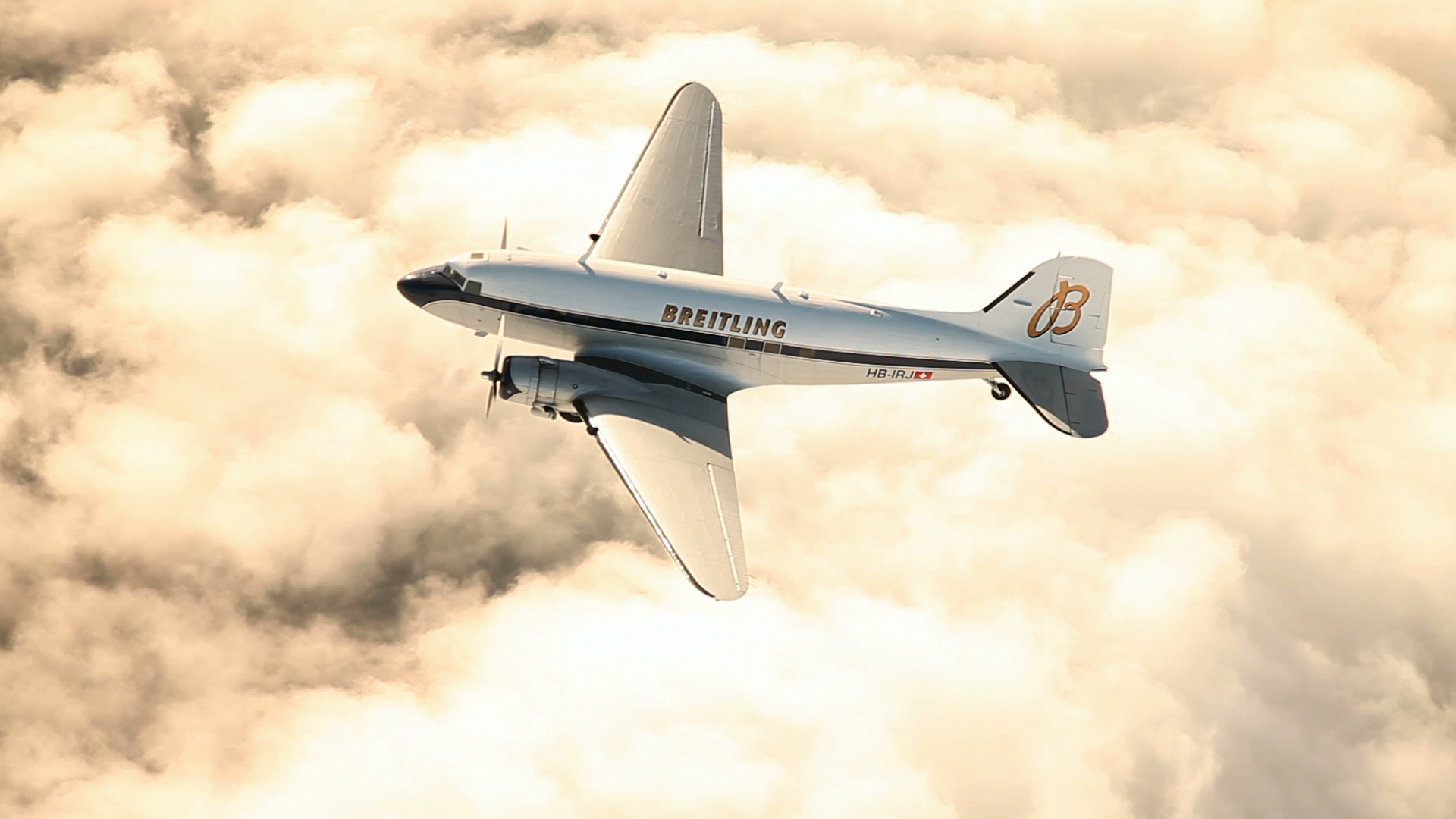 Le bimoteur Douglas DC 3.