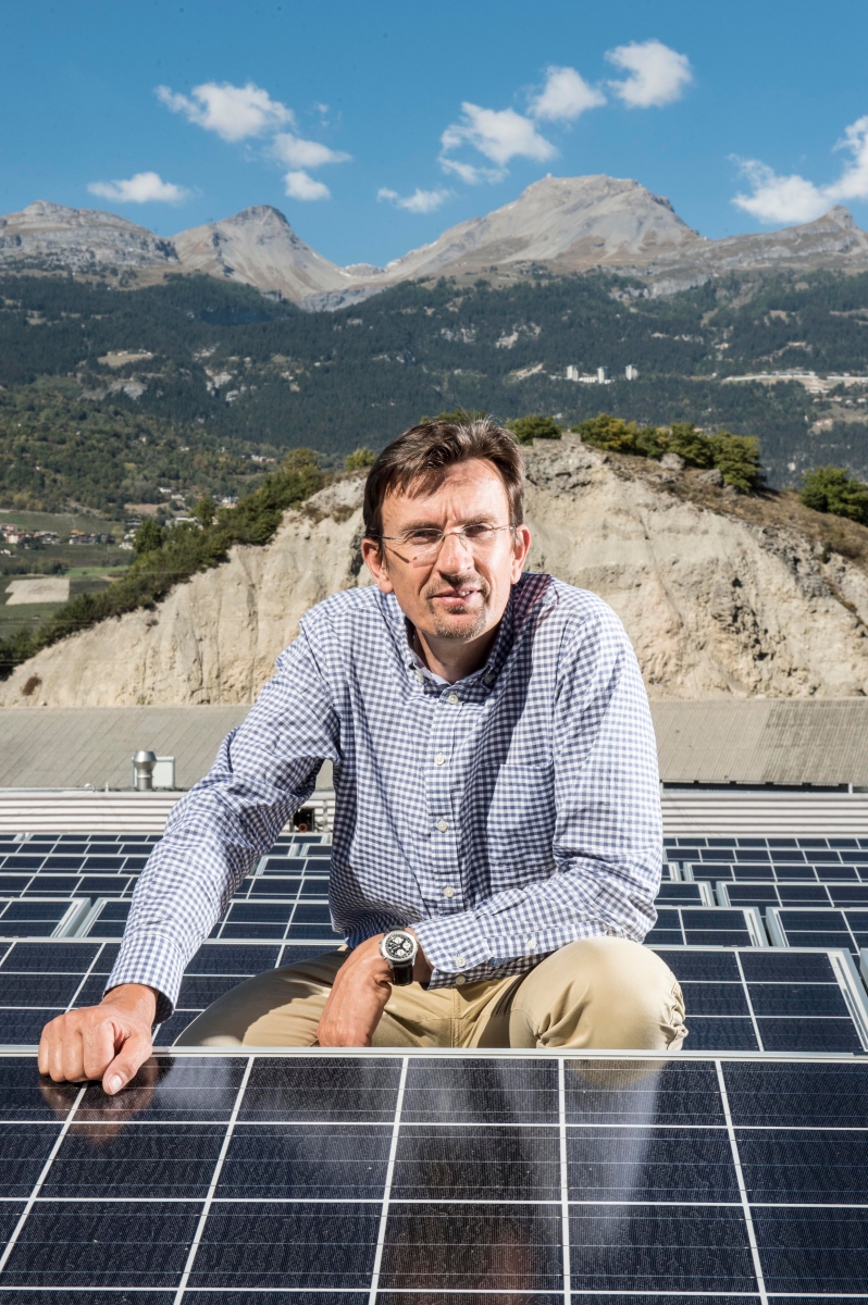 StÈphane Genoud, professeur ‡ LA HES, spÈcialiste des energies renouvelables.



Louis Dasselborne/Le Nouvelliste