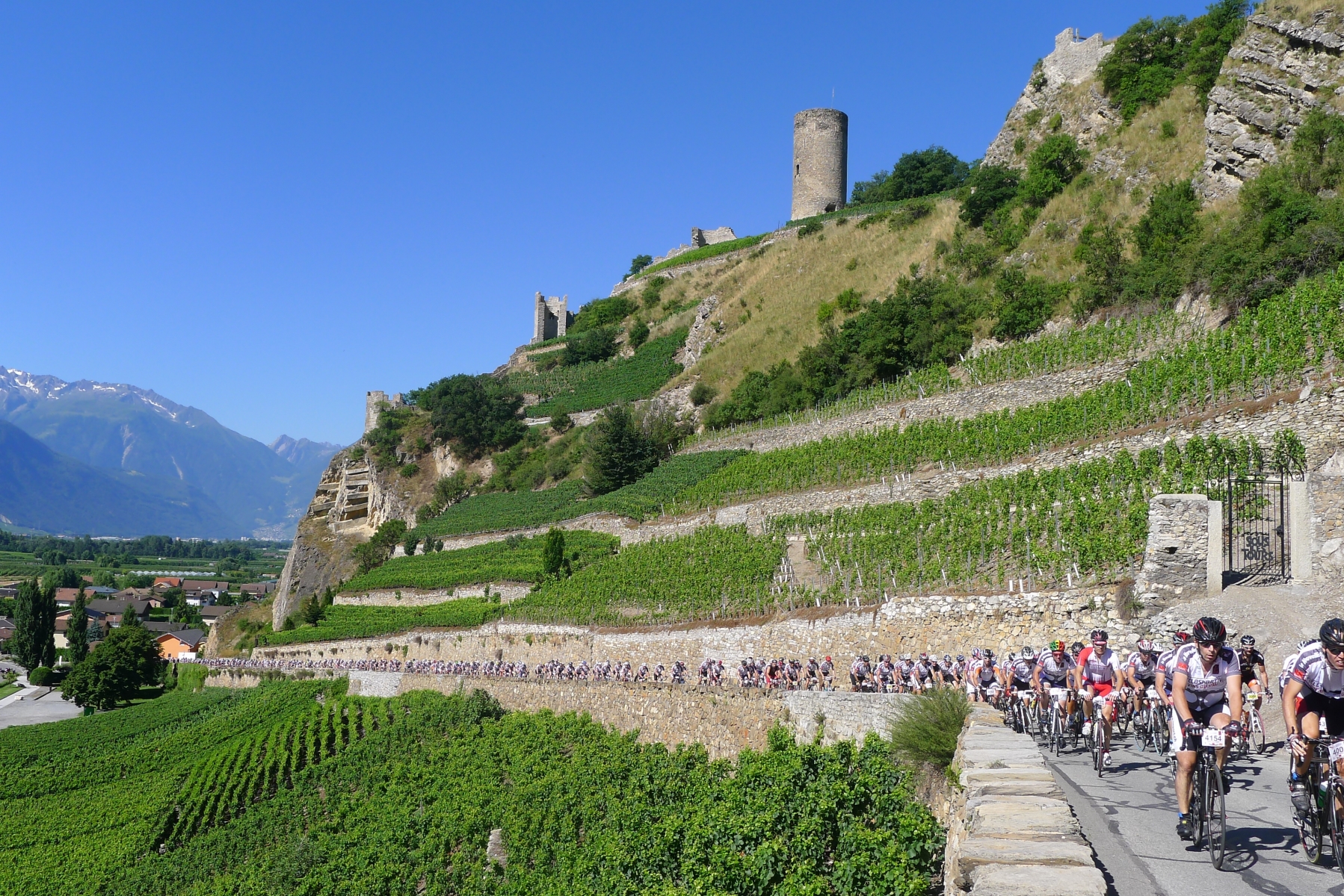 La Cyclosportive des vins du Valais prendra possession d'une partie du réseau routier le lundi 1er août.