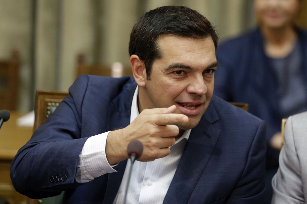 La Grève va toucher 10 milliards d'euros de la zone euro, de quoi réjouir son président Alexis Tsipras.