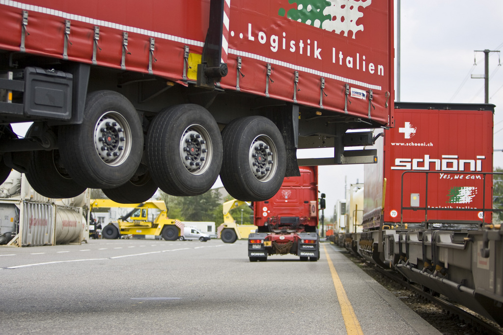 L'idée est de permettre dès 2020 à davantage de marchandises de circuler sur le rail entre Bâle et Chiasso.