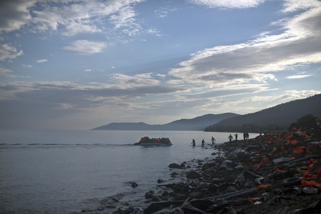 Depuis le début de l'année, 580'125 migrants ont atteint la Grèce par la mer.