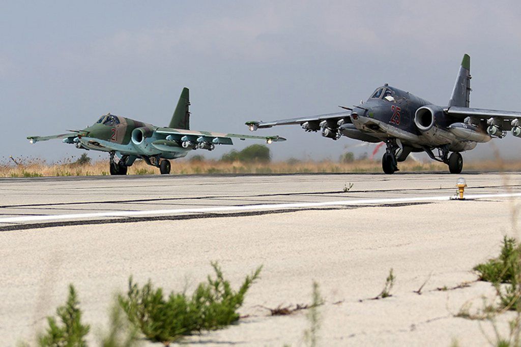 Les avions russes ont bombardé la ville d'Ariha, dans le nord-ouest de la Syrie.