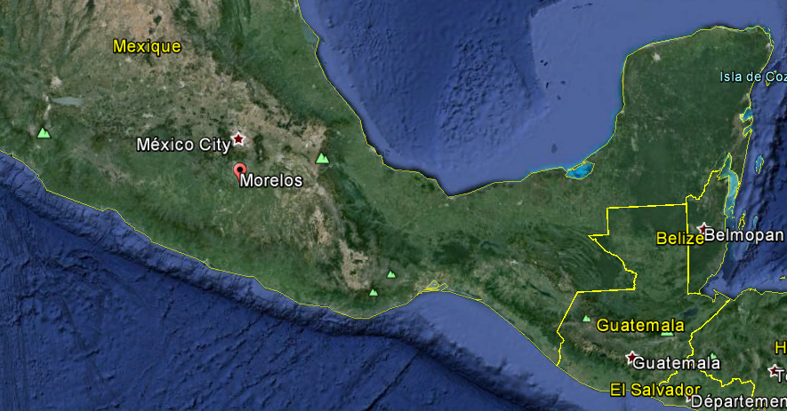 Les corps ont été découverts aux alentours de Morelos par des paysans.