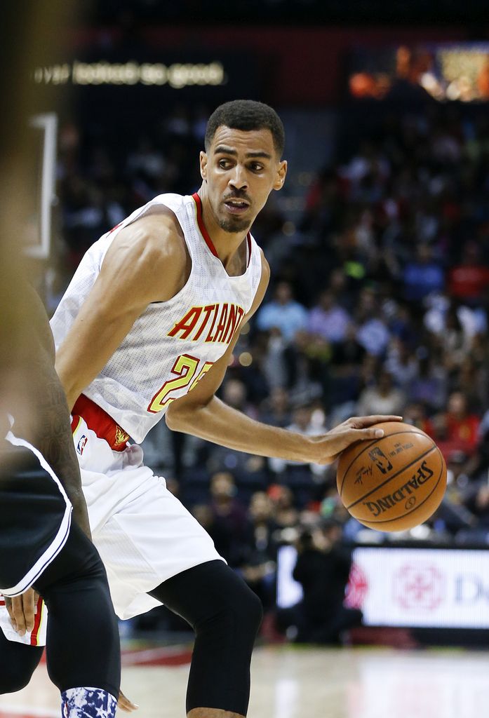 Thabo Sefolosha a bénéficié d'un temps de jeu de 22 minutes lors de la victoire 101-87 d'Atlanta face à Brooklyn.