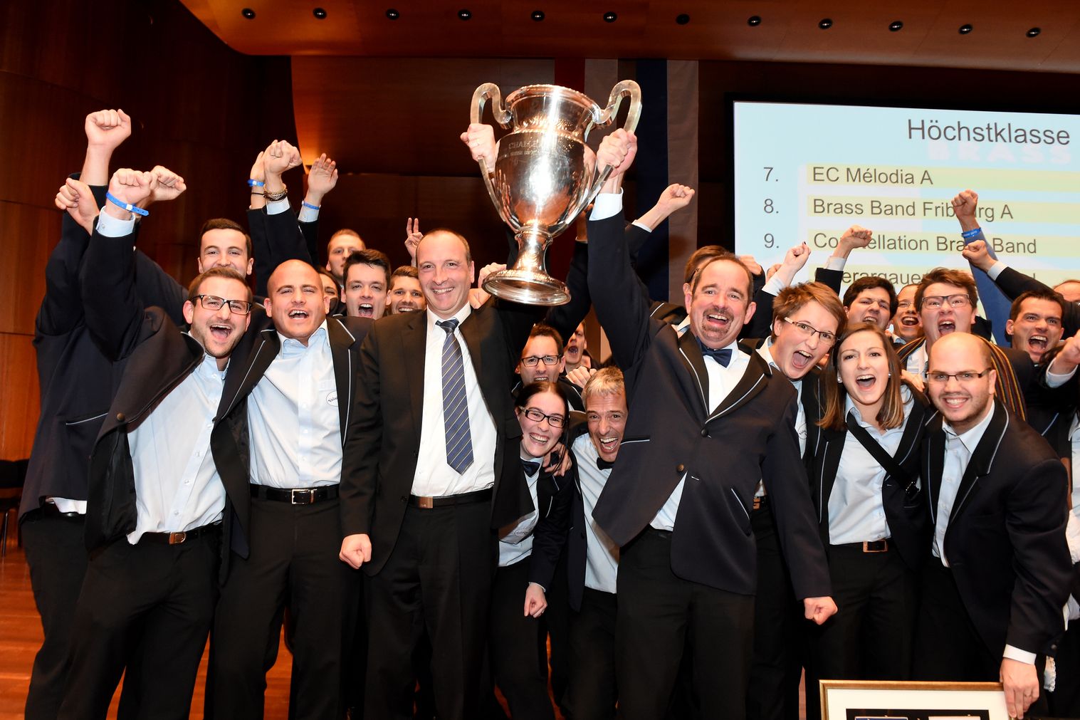 Un deuxième titre de champion suisse pour le Valaisia Brass Band.