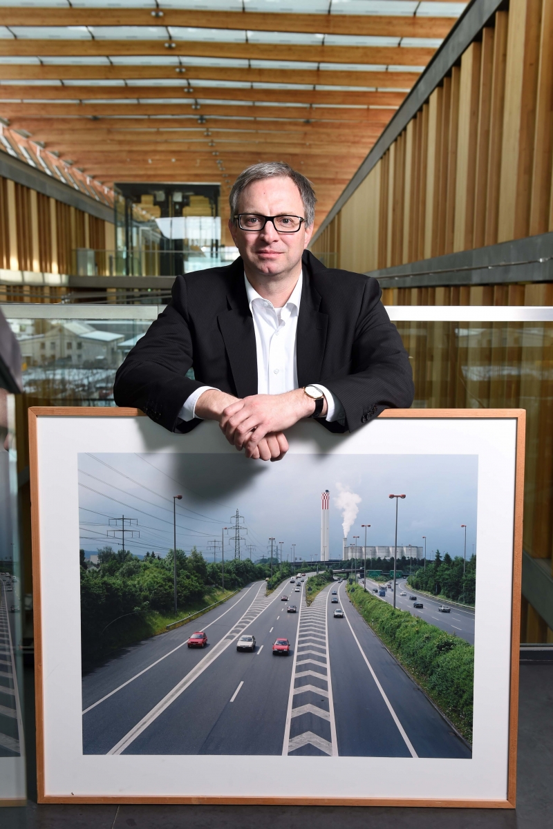 Ittigen (BE) - 18 janvier 2016 - Jean-Bernard Duchoud, vice-directeur de l'Ofrou (Office fédéral des routes)e. photo: Sabine Papilloud DUCHOUD8