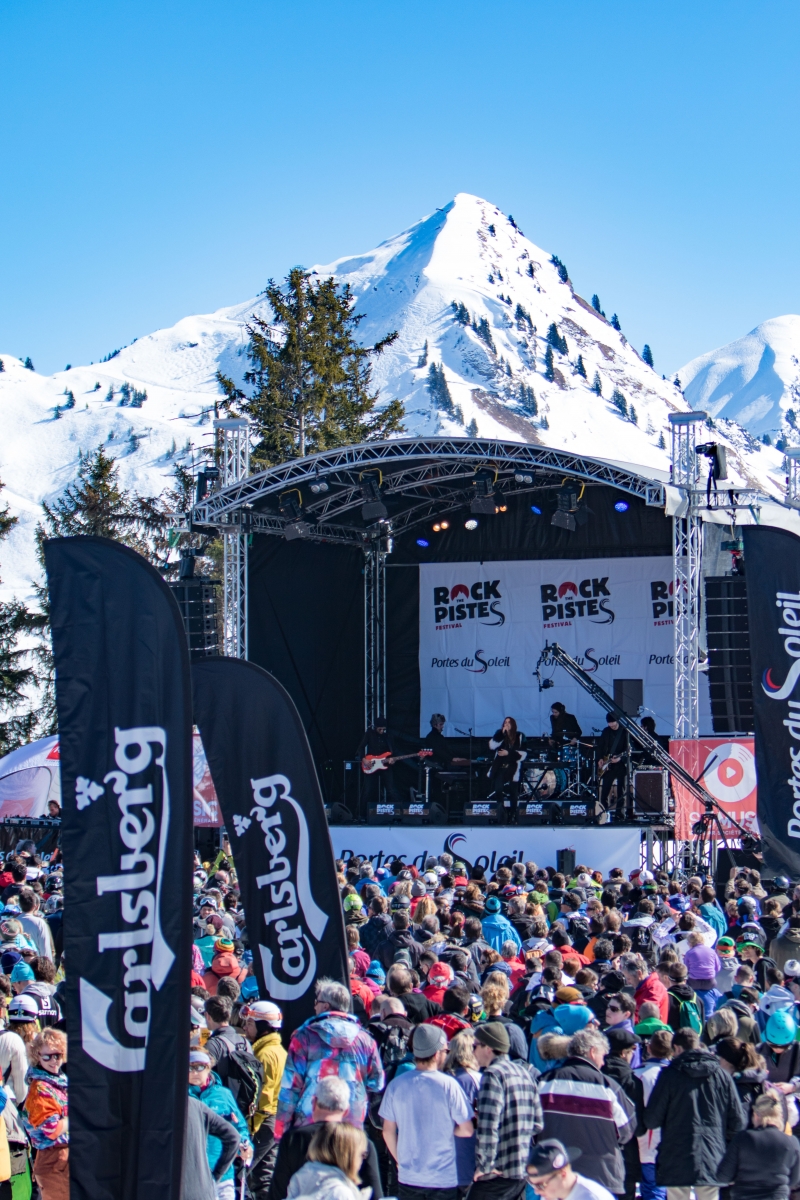 Izia au Rock the Pistes