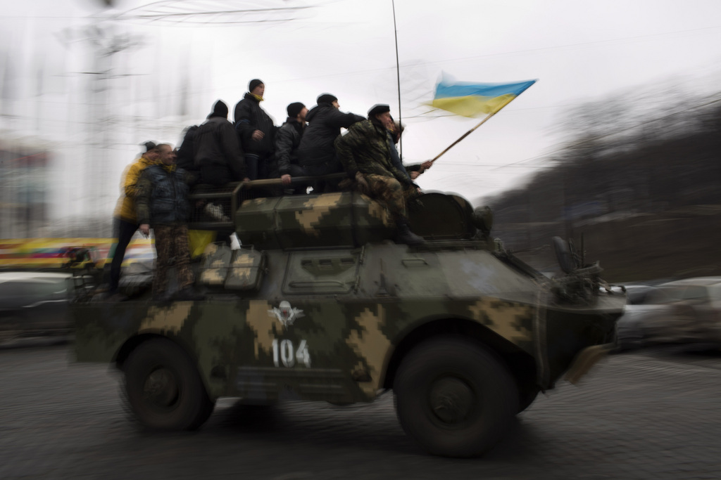 L'Ukraine est en proie depuis deux ans à une grave crise économique et une guerre.