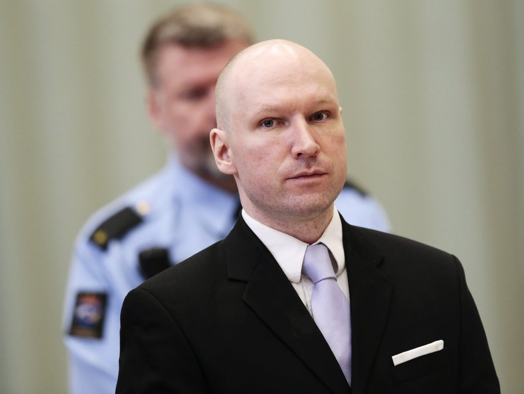 Anders Breivik, auteur du massacre de 77 personnes, subit un traitement "inhumain."
