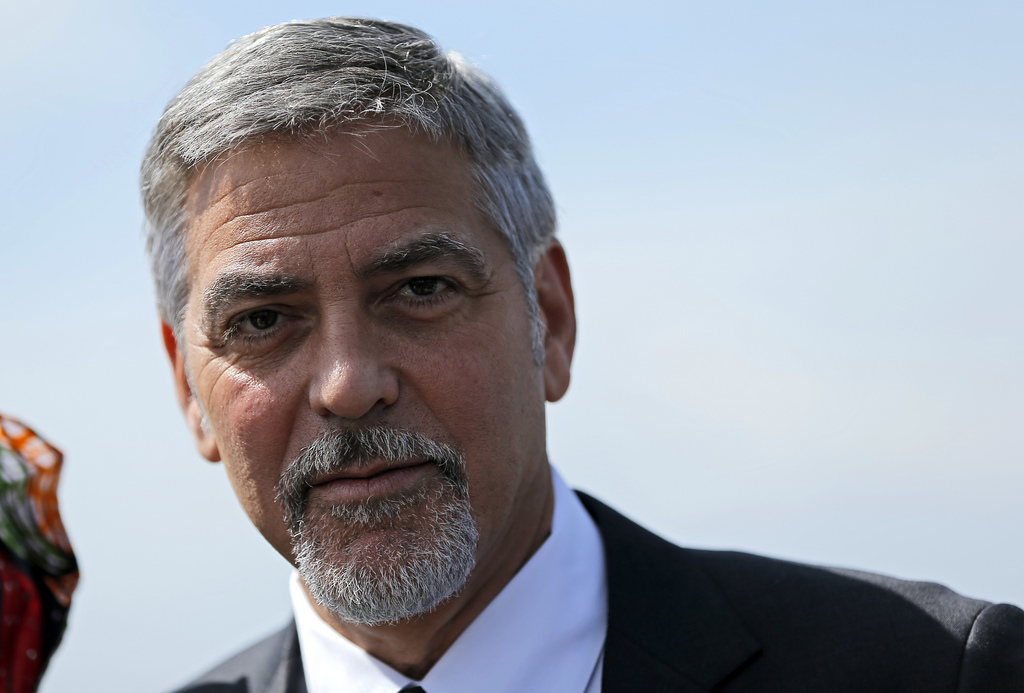 L'acteur américain George Clooney a participé aux commémorations du génocide arménien.