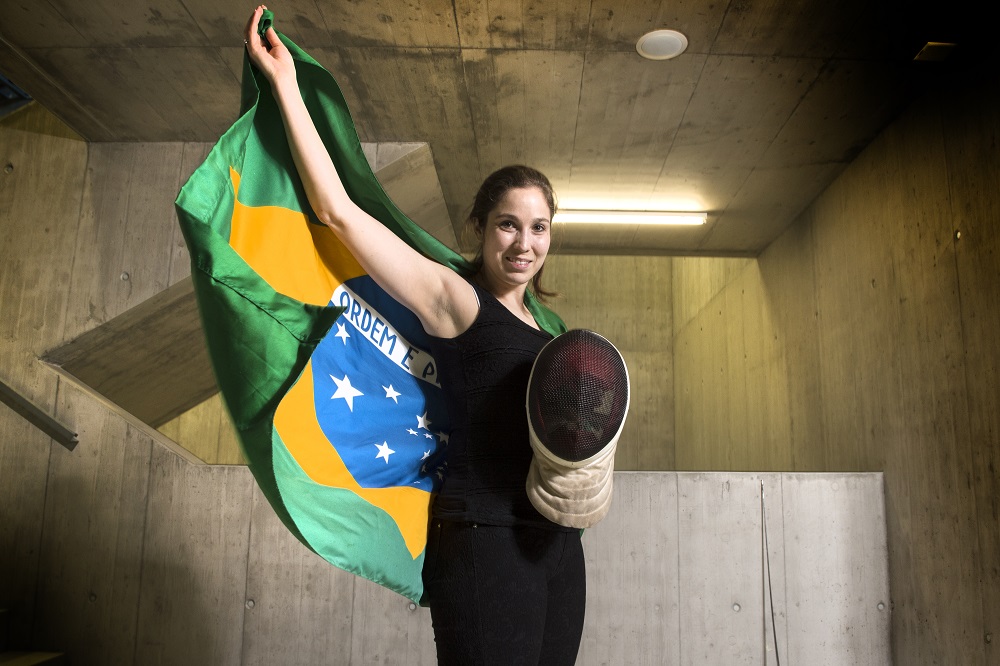 L'escrimeuse Tiffany Géroudet s'est qualifiée pour les JO de Rio.