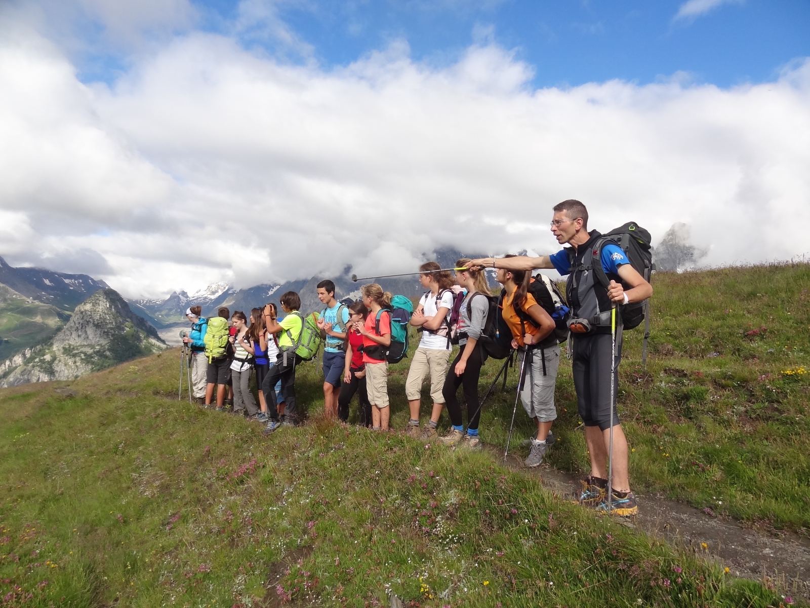 Randonnées autour du Mont-Blanc. DR