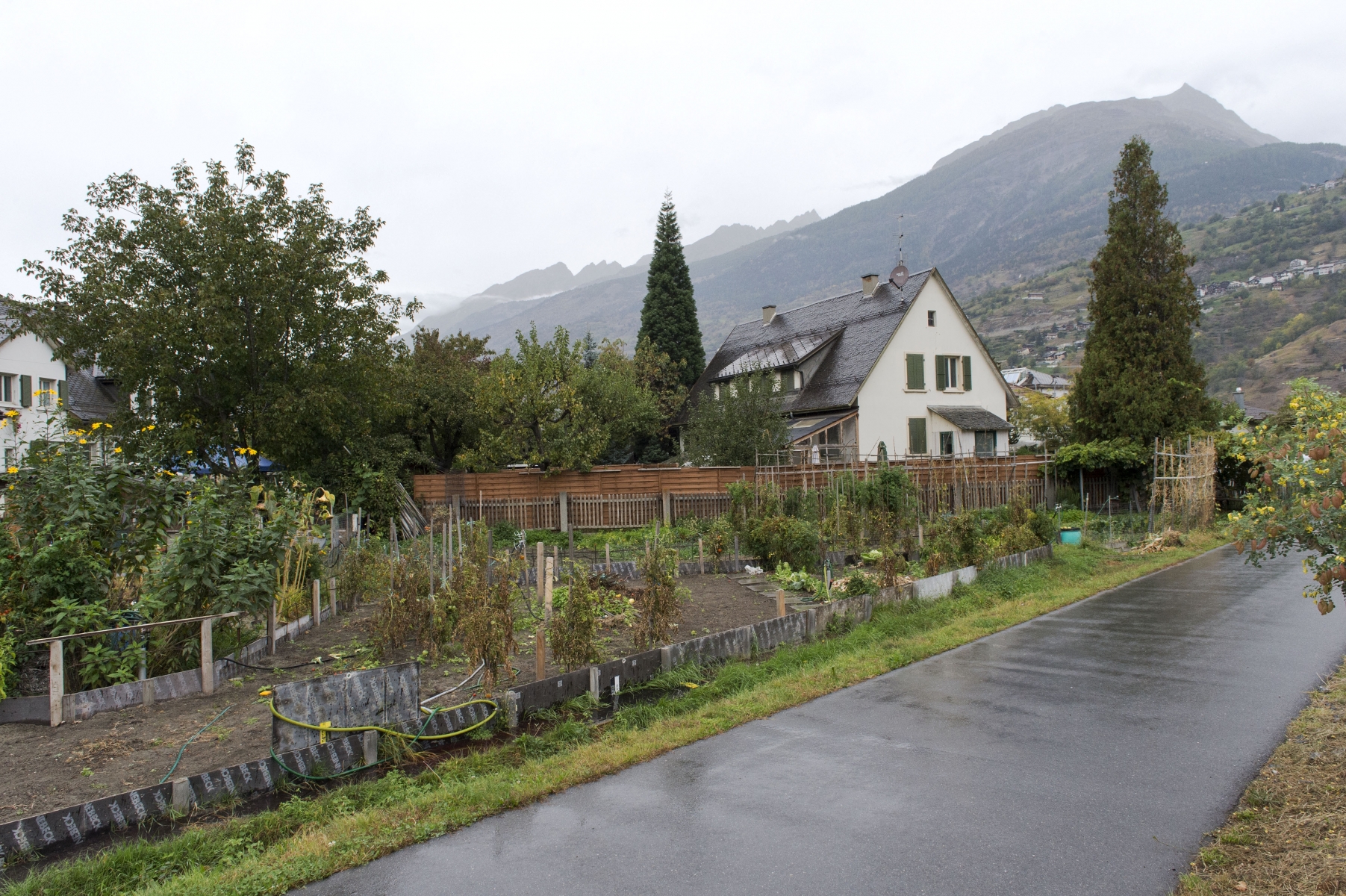 Les dernières investigations ont été menées dans des zones habitées entre Viège (notre photo) et Niedergesteln. sacha bittel