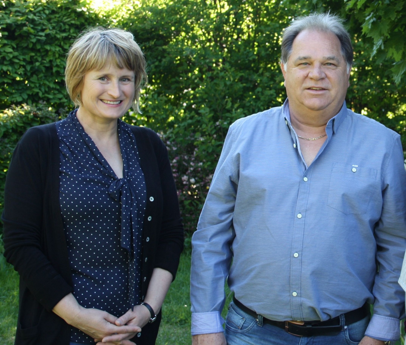 Martine Perruchoud-Maury et Olivier Perruchoud, les deux candidats du PS de la cité de l'aluminium. 