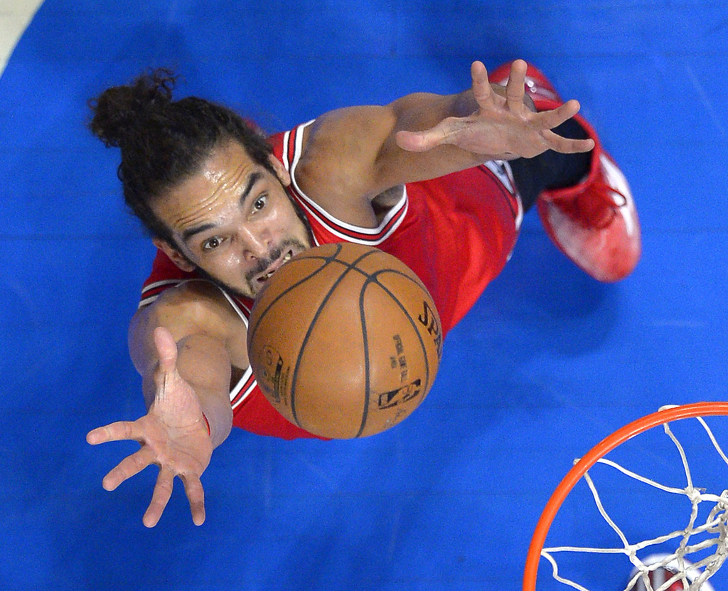 Joakim Noah, élu meilleur défenseur de NBA en 2013-14, arrive en fin de contrat avec les Bulls.