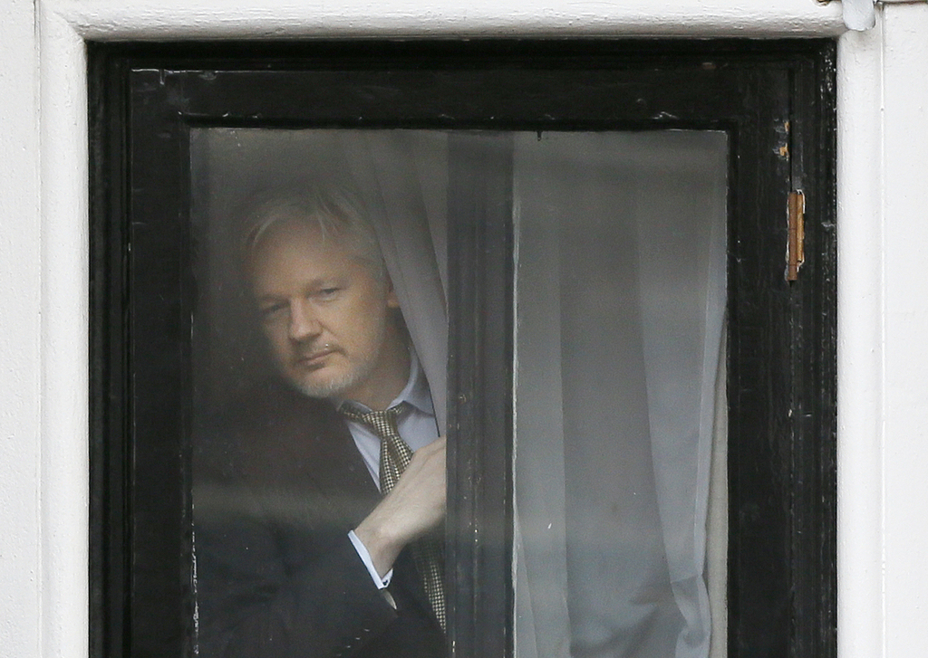 Le fondateur de WikiLeaks vit reclus depuis juin 2012 à l'intérieur de la mission équatorienne dans le quartier de Knightsbridge.
