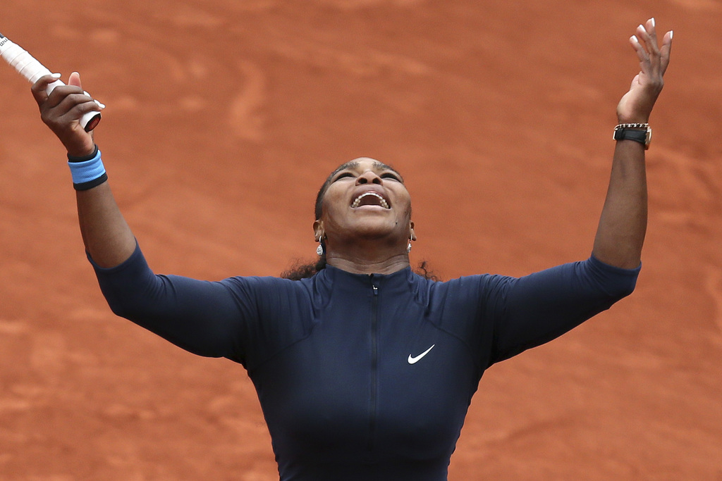 Serena Williams est en finale à Roland Garros.