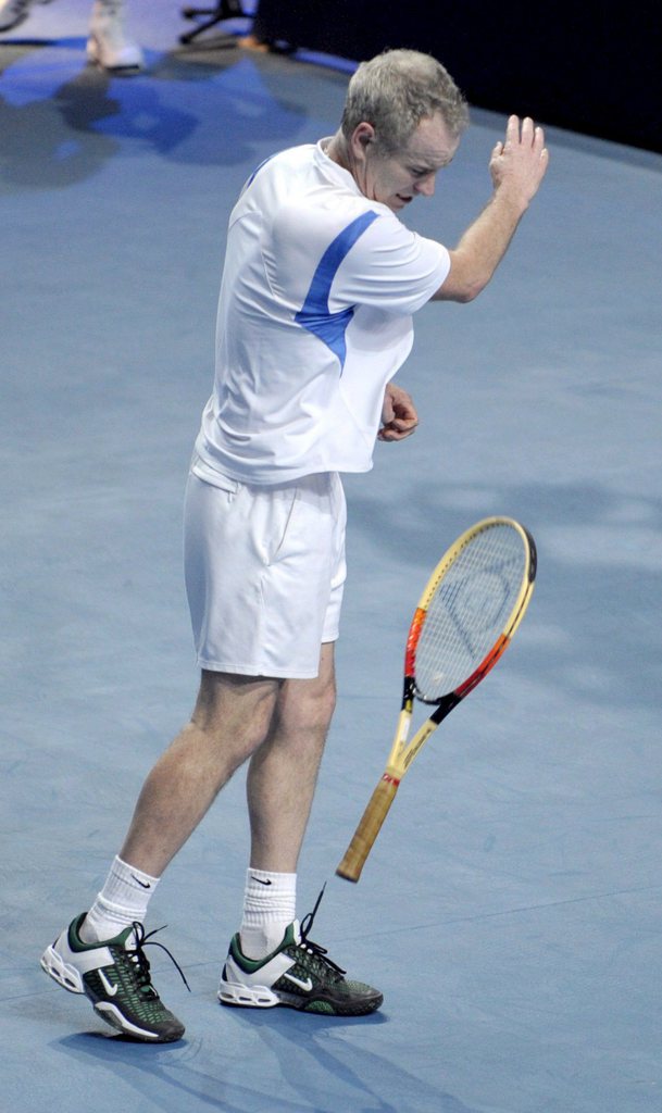John McEnroe a marqué l'histoire par ses titres, sa personnalité et son caractère.