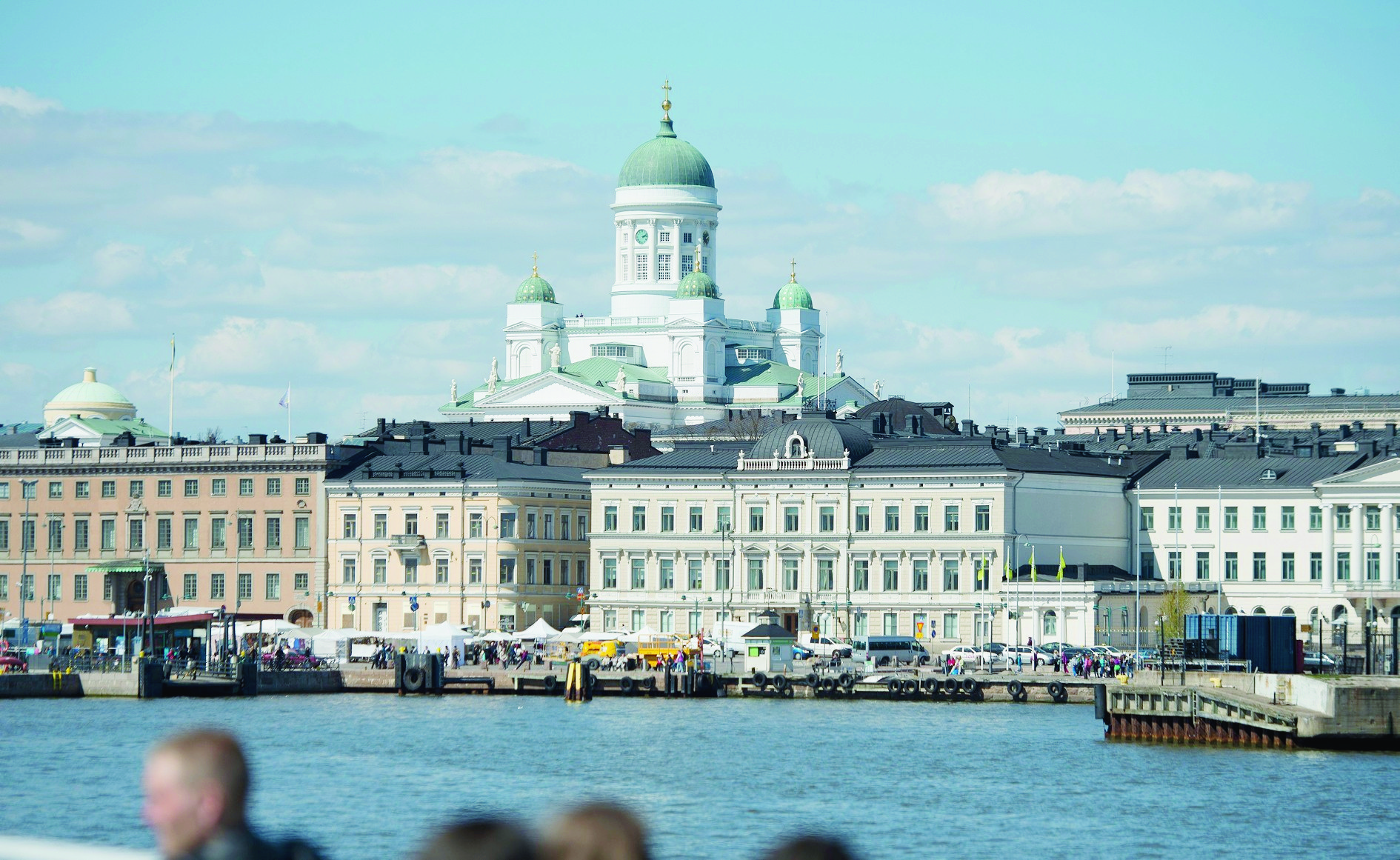 Blick auf die Weisse Kathedrale, aufgenommen am Mittwoch, 16. Mai 2012, in Helsinki. (KEYSTONE/Peter Schneider) FINNLAND HELSINKI