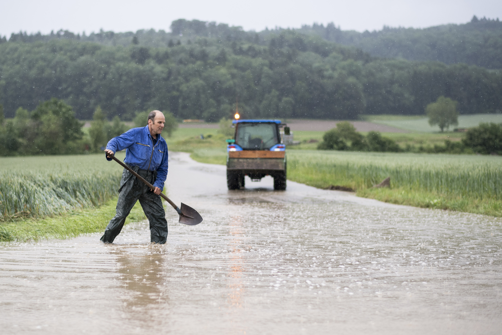 La météo des derniers jours mène la vie dure aux agriculteurs.