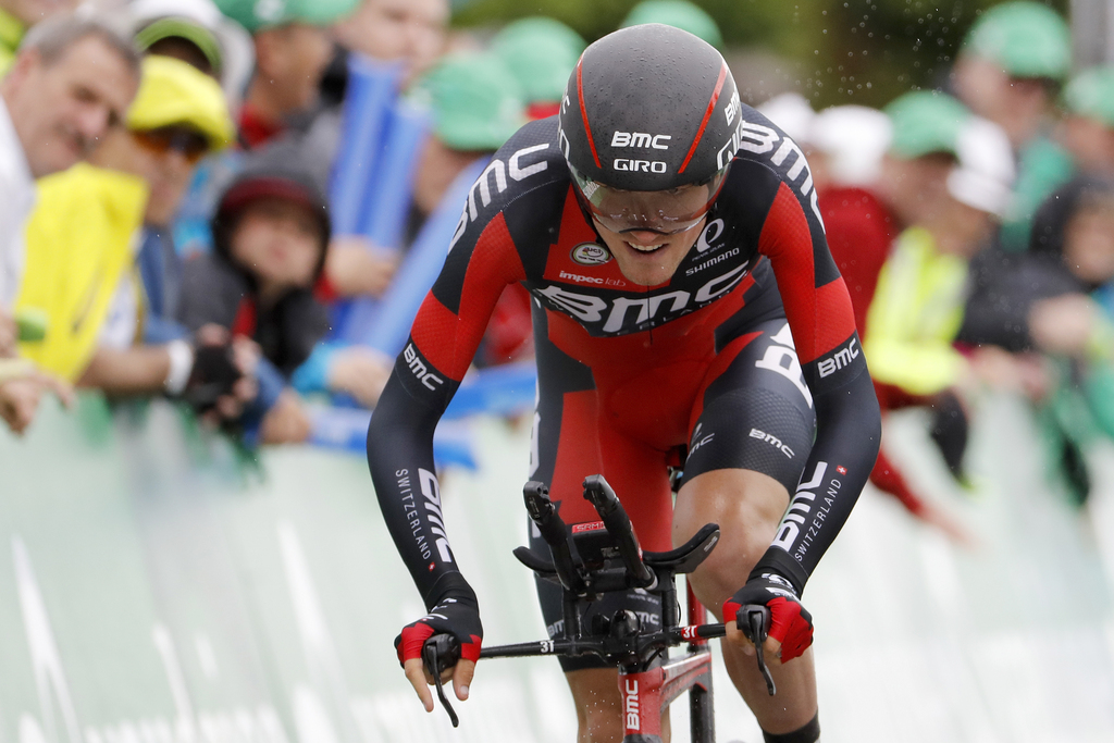 L'Américain Tejay Van Garderen a remporté en solitaire la 7e étape du Tour de Suisse à Sölden.