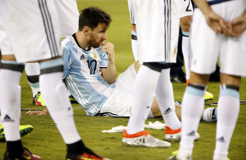 Lionel Messi a très mal digéré la défaite de son équipe face au Chili.