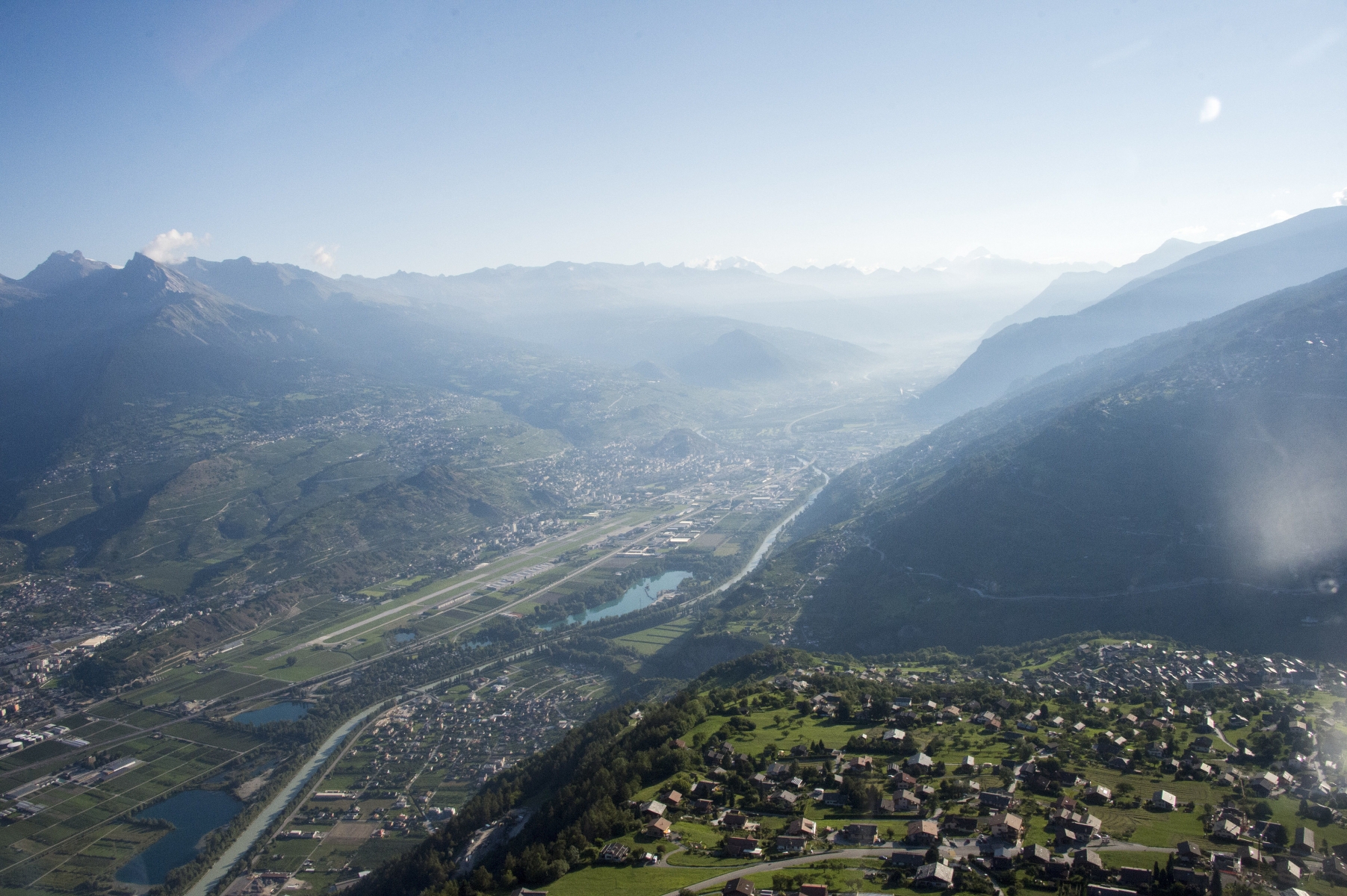 L'épisode caniculaire de cette semaine contribue à faire grimper les valeurs d'ozone en Valais comme dans toute la Suisse romande.