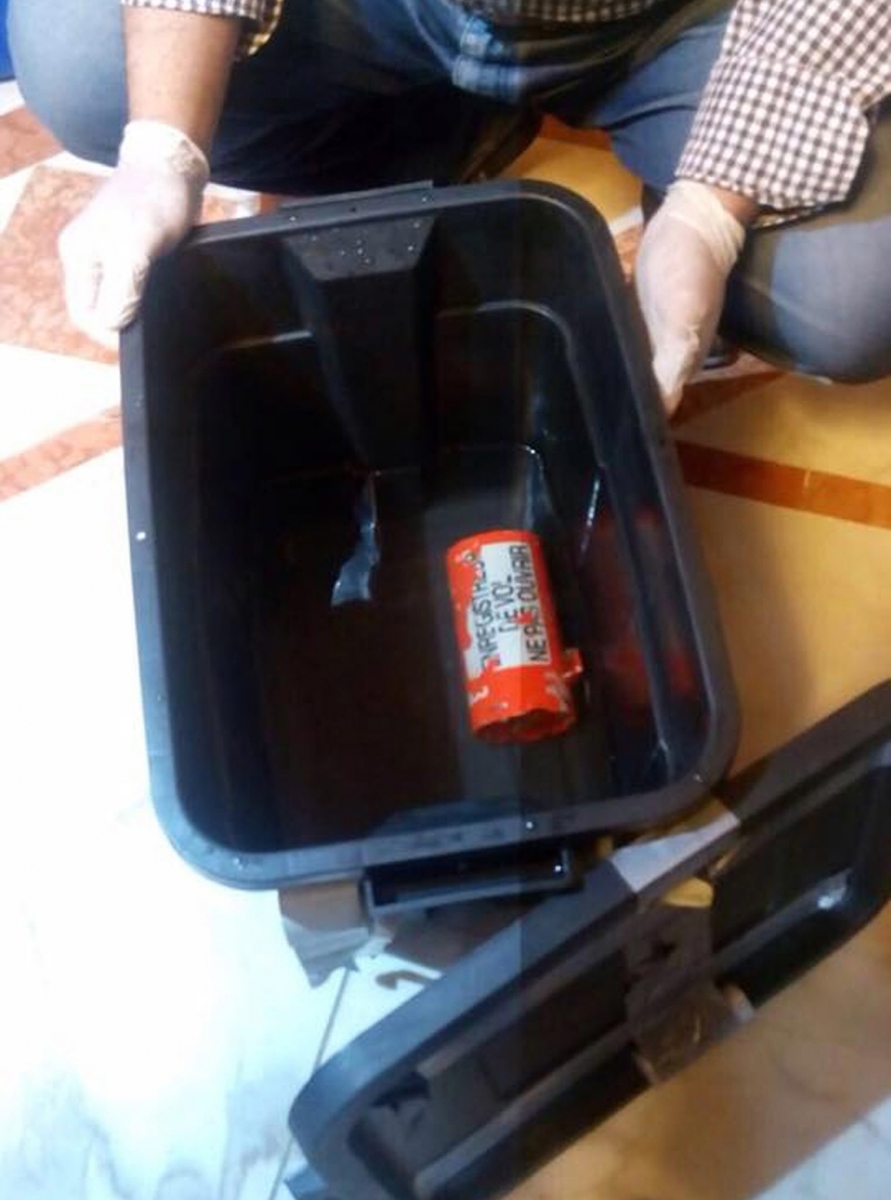 epa05395606 (FILE) An undated handout file picture released by the Ministry of Civil Aviation of Egypt shows one of the two black boxes from EgyptAir Flight MS804, which crashed in the Mediterranean Sea on 19 May 2016, after the two devices were recovered from the bottom of the sea by search teams, at an unknown location, Egypt. According to media reports quoting Egyptian authorities on 28 June 2016, one of the two EgyptAir Airbus A320's damaged flight data recorders, known as black box, has been successfully repaired in France. The electronic recording devices, which were sent to Paris to have salt deposit being removed, will be sent back to Cairo to be analyzed. EgyptAir flight MS804 plunged in the Mediterranean Sea on 19 May 2016 killing all 66 people on board.  EPA/EGYPT MINISTRY OF CIVIL AVIATION -- BEST QUALITY AVAILABLE -- HANDOUT EDITORIAL USE ONLY/NO SALES FILE EGYPT FRANCE EGYPTAIR PLANE BLACK BOX