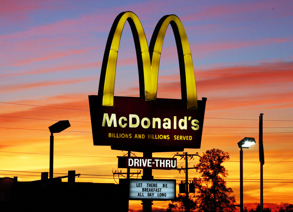 McDonald's est présent dans 119 pays du globe.
