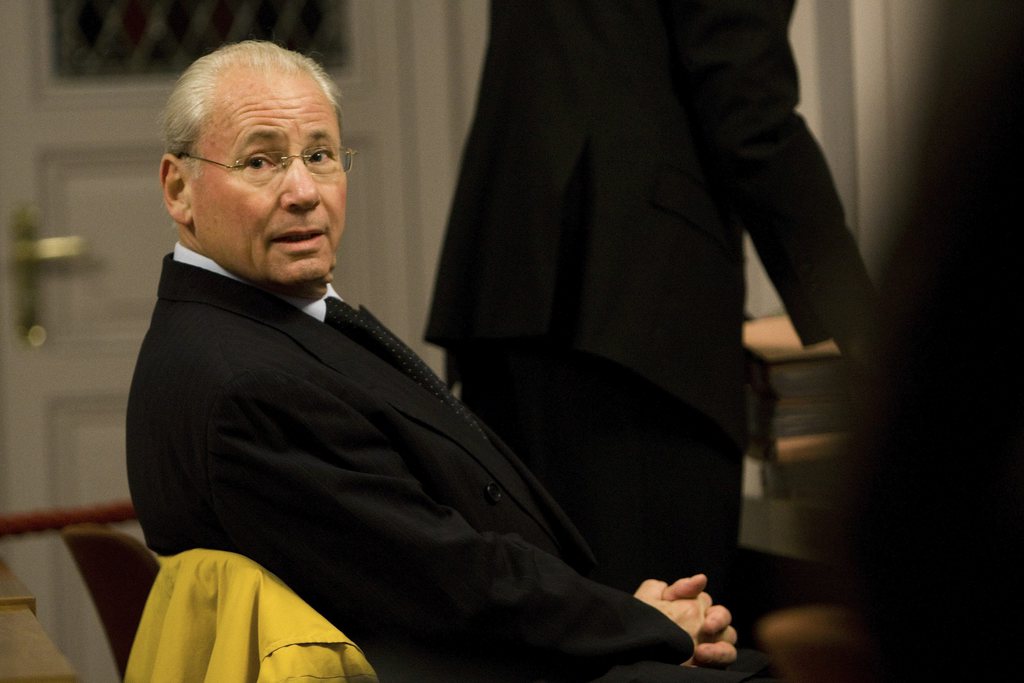 Ignace Rey, ici lors de son procès au Tribunal cantonal en 2009.