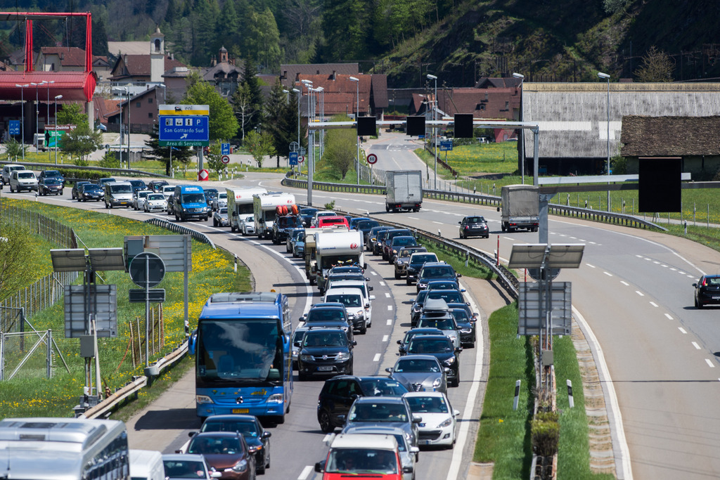 Les automobilistes ont dû faire preuve d'astuce pendant près de deux heures trente.