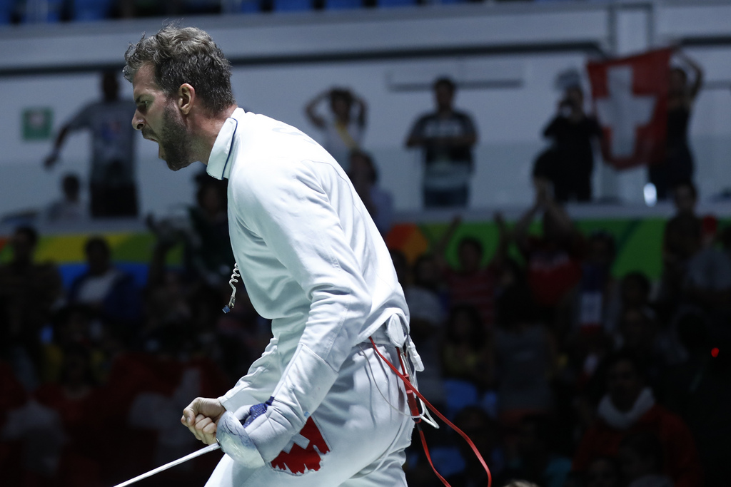 Benjamin Steffen a été battu 15-11 dans la petite finale par le Français Gauthier Grumier.