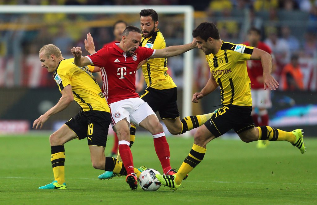 Après l'épisode des critiques contre Guardiola, Ribéry se retrouve à nouveau dans la tourmente après un vilain geste contre Dortmund.