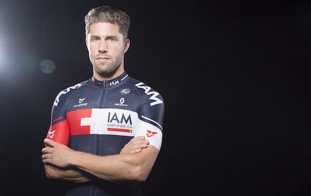 Le Belge Van Genechten confirme la très bonne prestation de l'équipe IAM sur cette Vuelta.