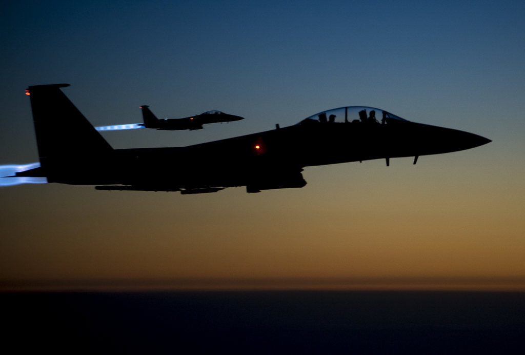 L'attaque de l'aviation américaine a eu lieu le 7 septembre dernier près de Raqa.