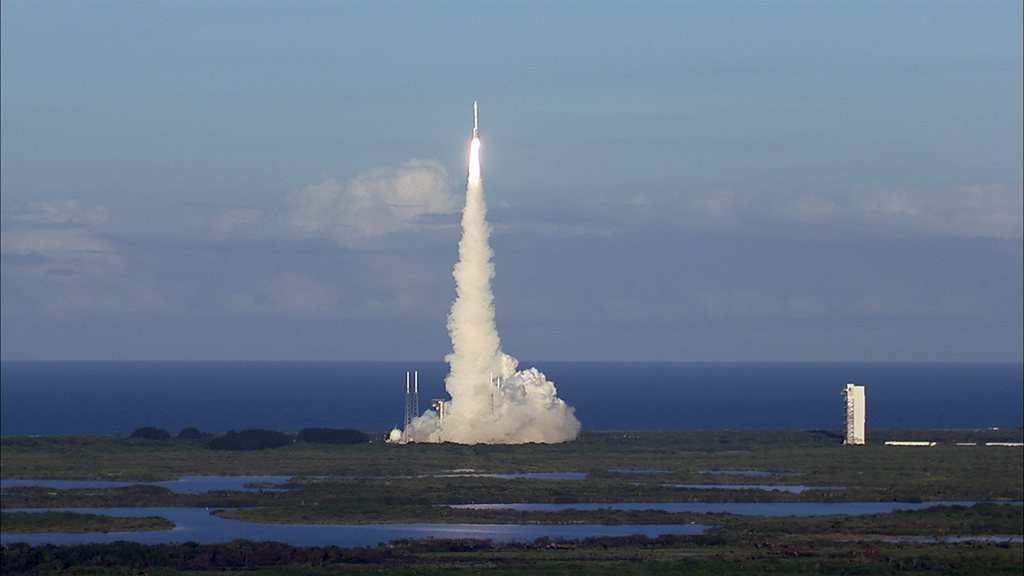 La sonde américaine a été lancée en direction d'un astéroïde.