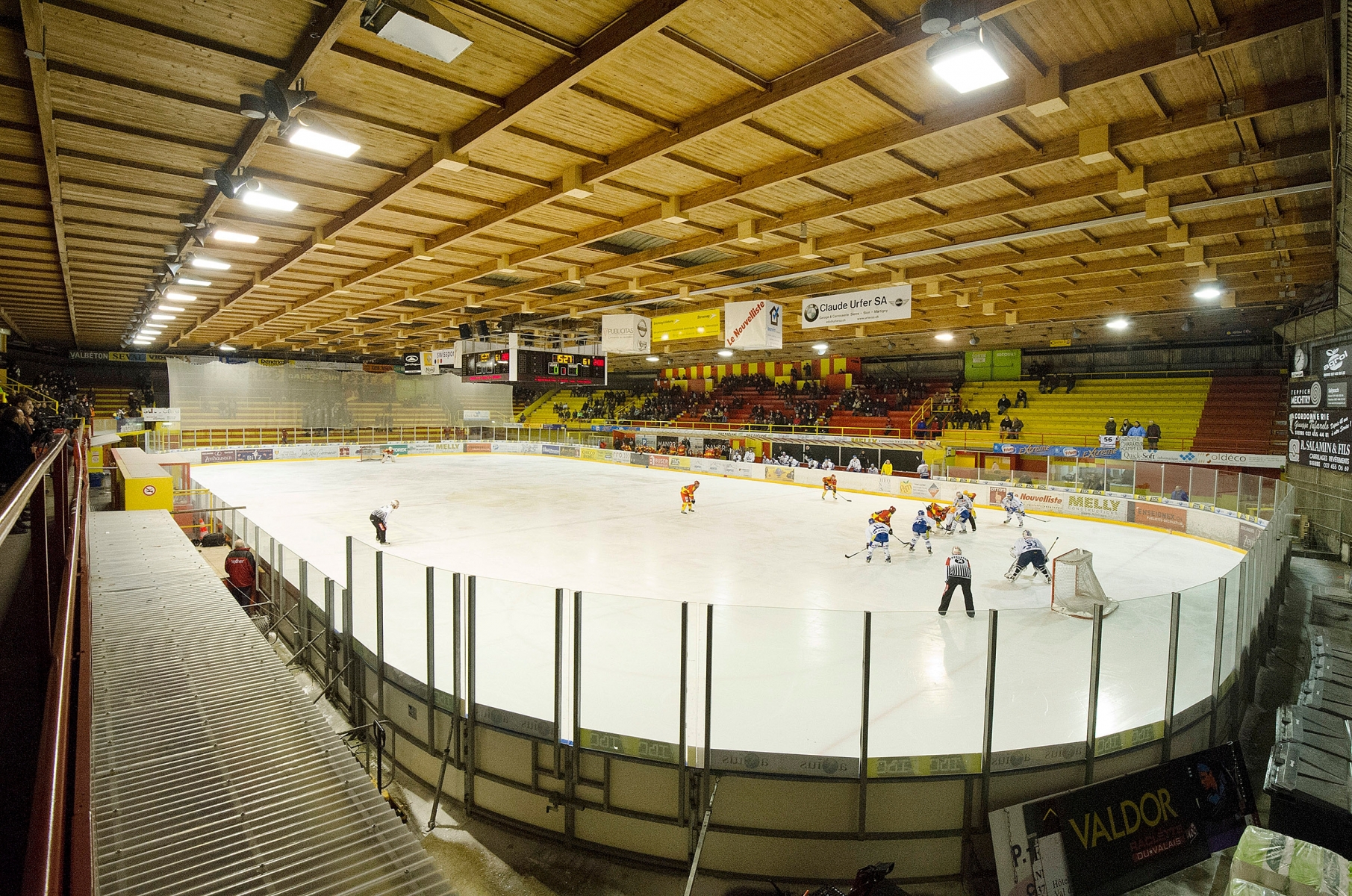 La patinoire de Graben pourra-t-elle rapidement accueillir à nouveau des rencontres de LNB?