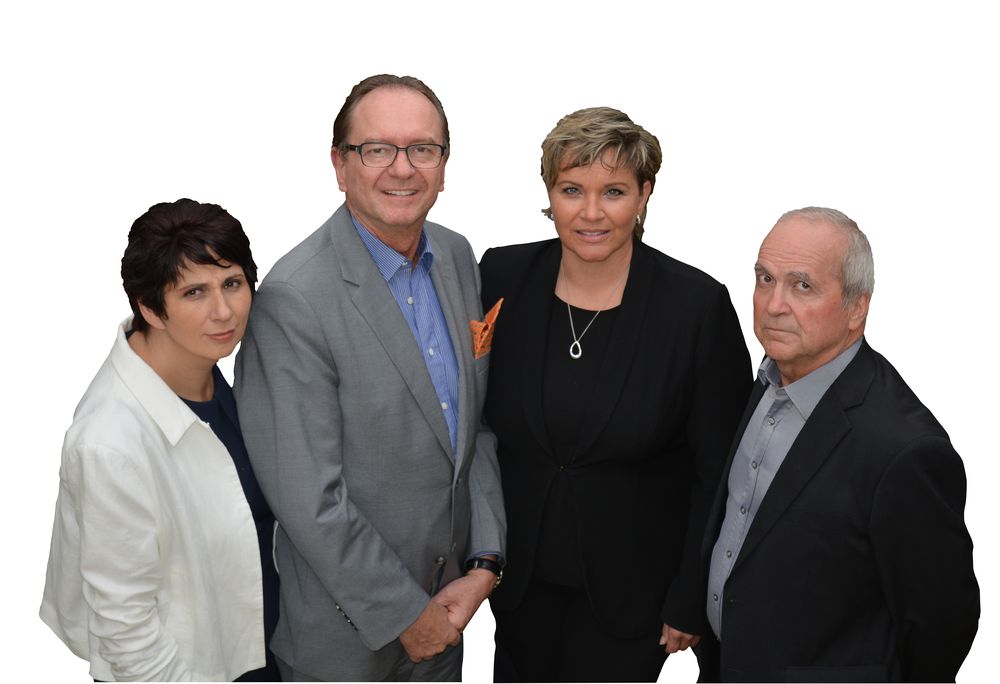 Les candidats PDC de Grimisuat. De gauche à droite: Myriam Erné, Jean-Charles Zimmermann, Géraldine Marchand-Balet et Gabriel Fontannaz.dr