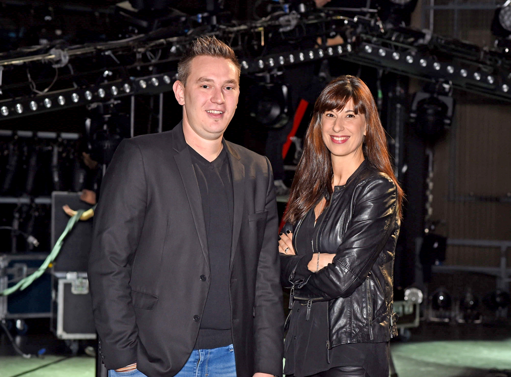 Mathieu Exhenry et Roxane Aybek, responsables de la programmation respectivement de Maxi-Rires et de Morges-sous-rire.